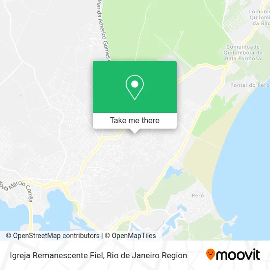 Igreja Remanescente Fiel map