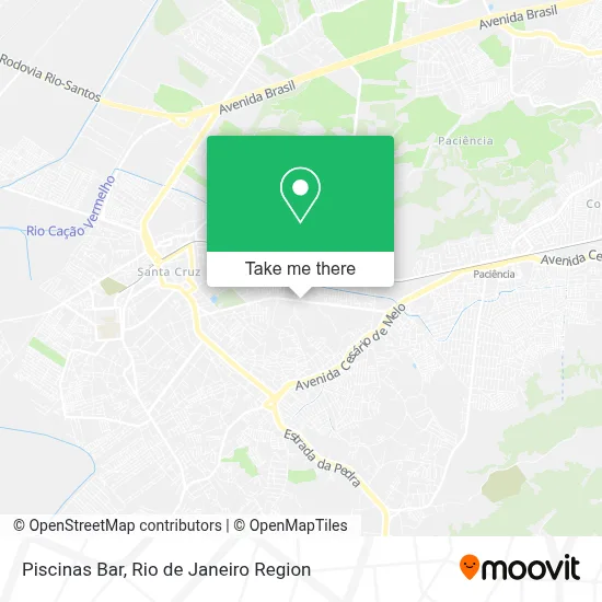 Piscinas Bar map