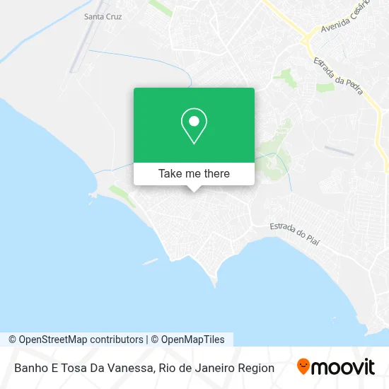 Banho E Tosa Da Vanessa map