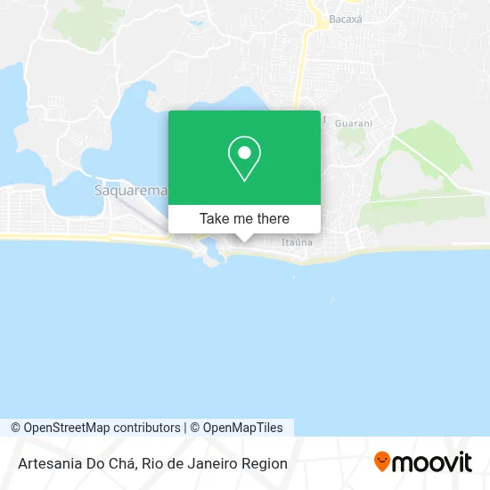 Artesania Do Chá map