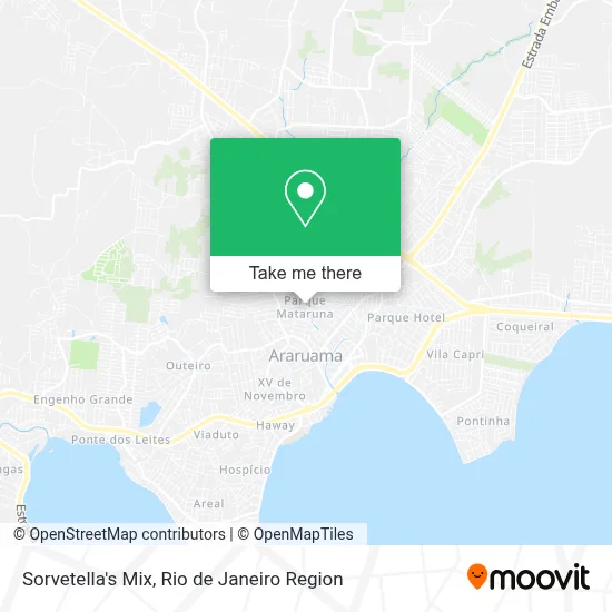 Sorvetella's Mix map