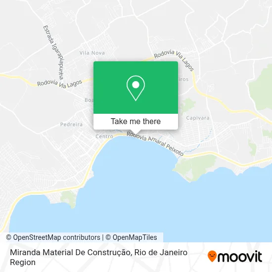 Miranda Material De Construção map