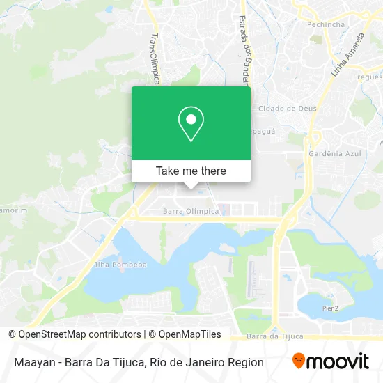 Maayan - Barra Da Tijuca map