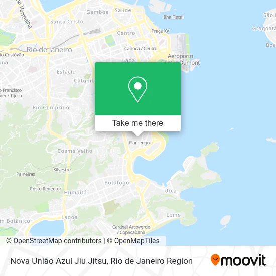 Nova União Azul Jiu Jitsu map