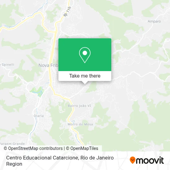 Centro Educacional Catarcione map