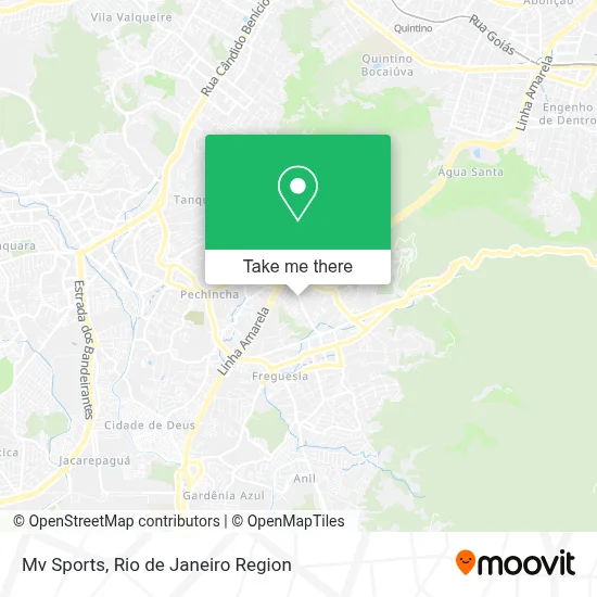 Mv Sports map