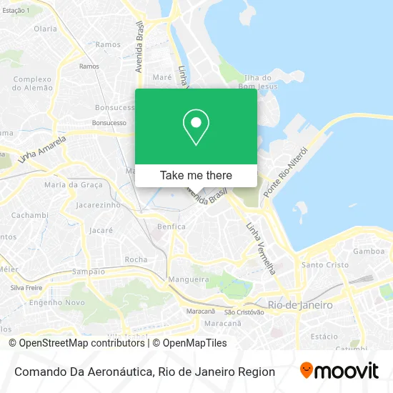 Comando Da Aeronáutica map