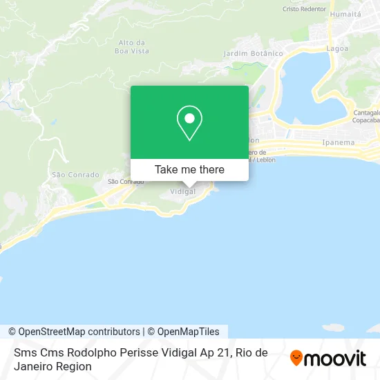 Sms Cms Rodolpho Perisse Vidigal Ap 21 map