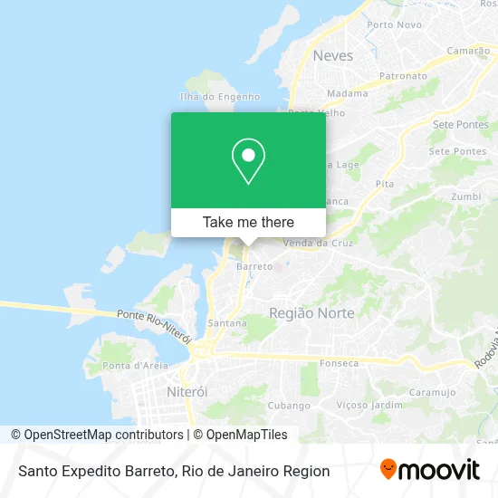 Santo Expedito Barreto map