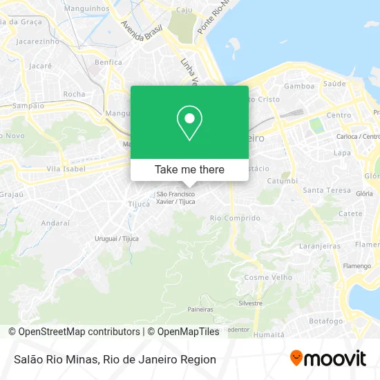 Salão Rio Minas map
