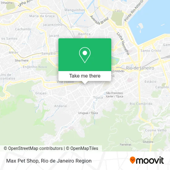 Max Pet Shop map