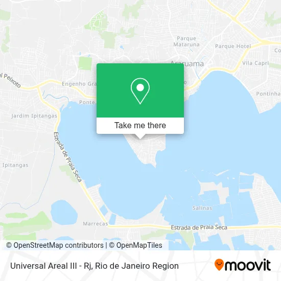 Universal Areal III - Rj map