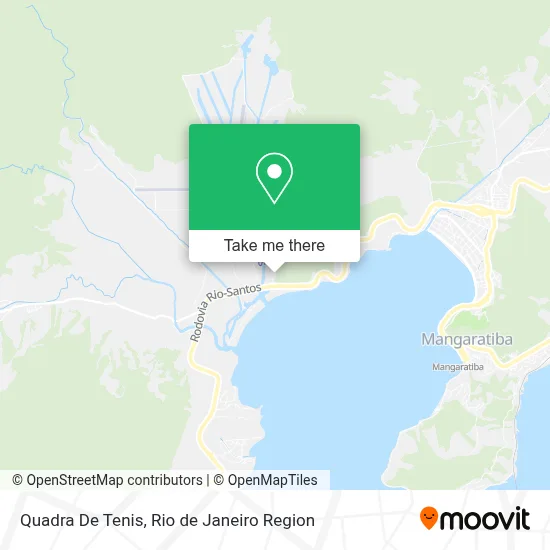 Quadra De Tenis map