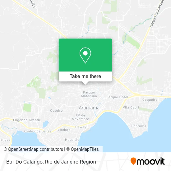 Bar Do Calango map