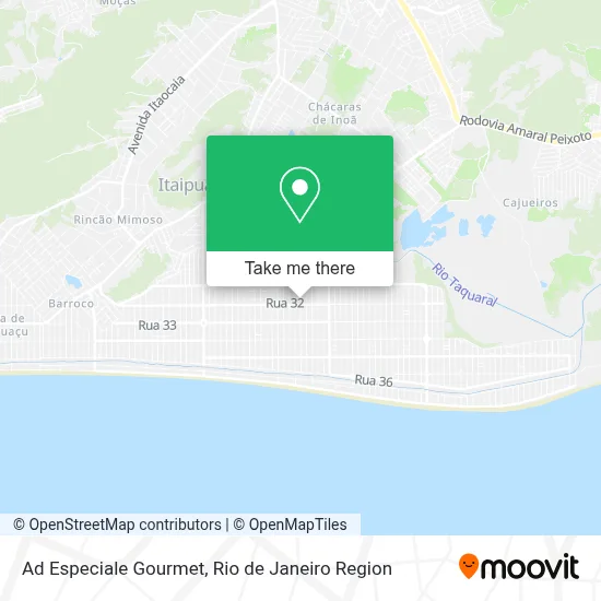 Ad Especiale Gourmet map