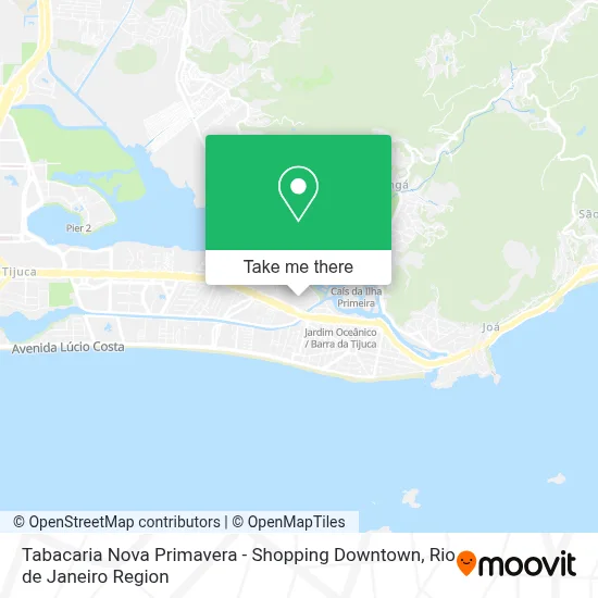 Tabacaria Nova Primavera - Shopping Downtown map