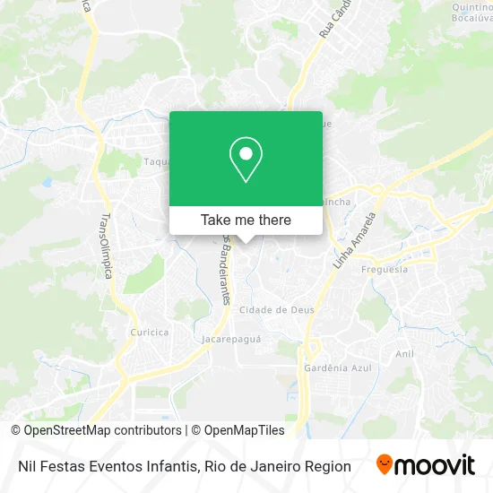 Nil Festas Eventos Infantis map