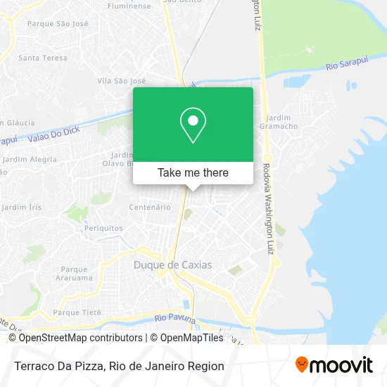 Terraco Da Pizza map