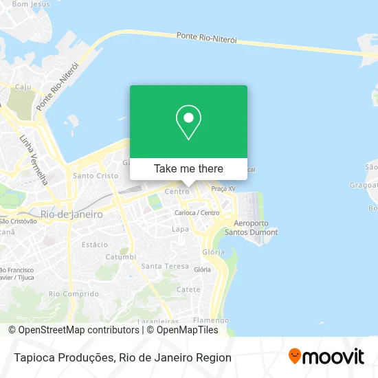 Tapioca Produções map