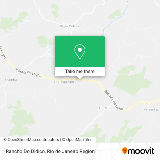 Rancho Do Didico map