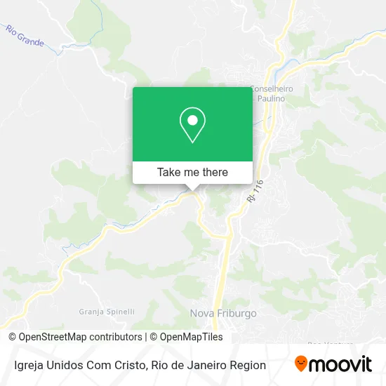 Igreja Unidos Com Cristo map