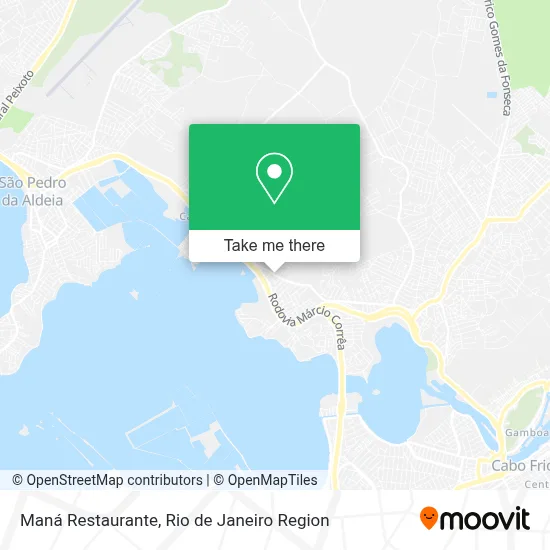 Maná Restaurante map
