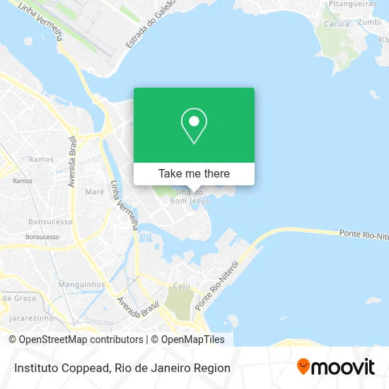 Instituto Coppead map