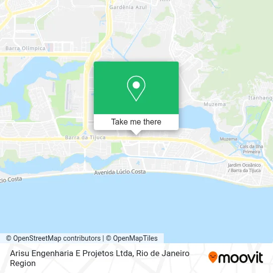 Arisu Engenharia E Projetos Ltda map