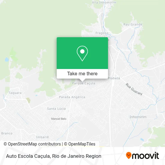 Auto Escola Caçula map