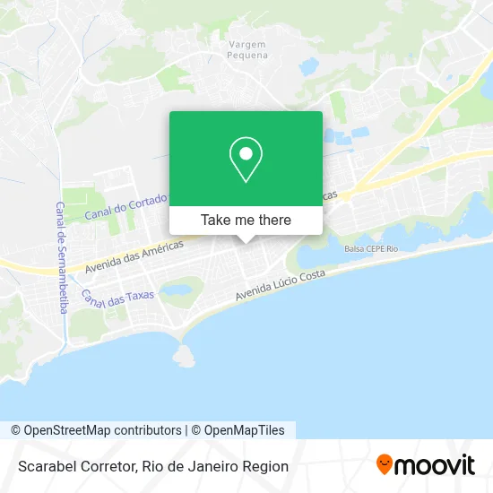 Scarabel Corretor map