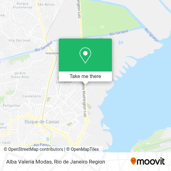 Alba Valeria Modas map