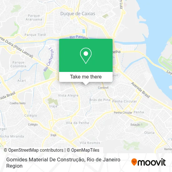 Gomides Material De Construção map