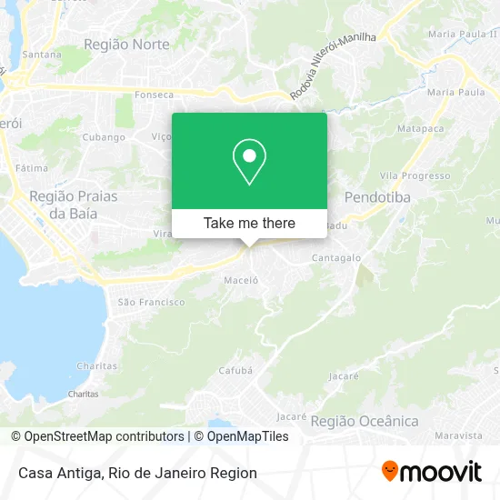 Casa Antiga map