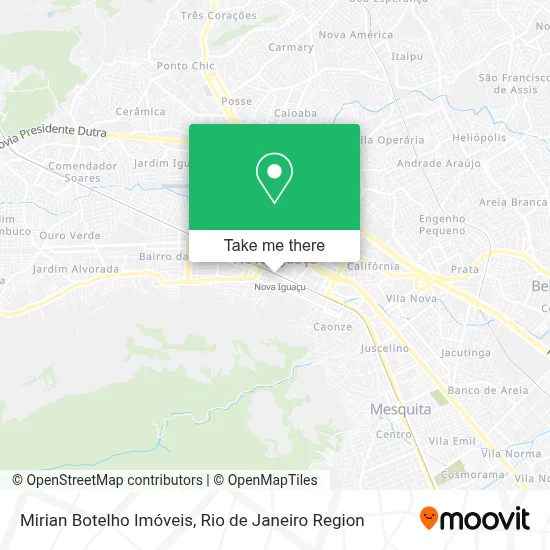 Mirian Botelho Imóveis map