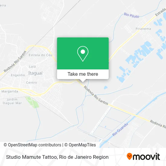 Studio Mamute Tattoo map