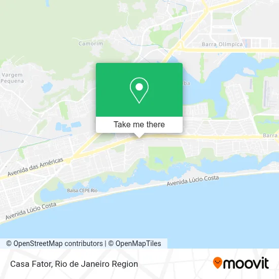 Casa Fator map