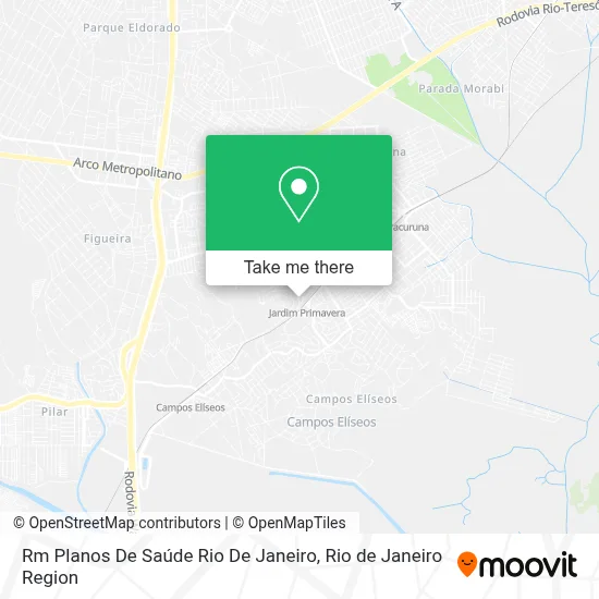 Rm Planos De Saúde Rio De Janeiro map