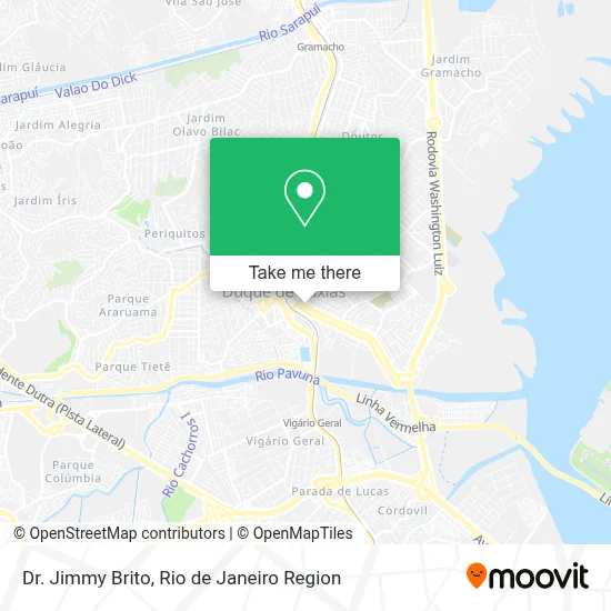 Dr. Jimmy Brito map
