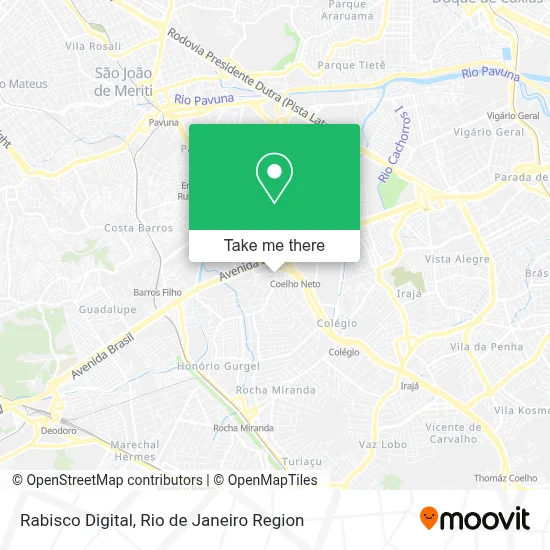 Rabisco Digital map