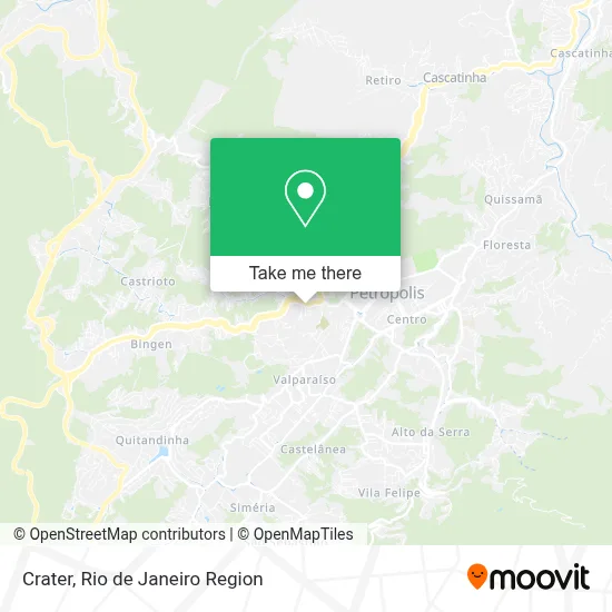 Crater map