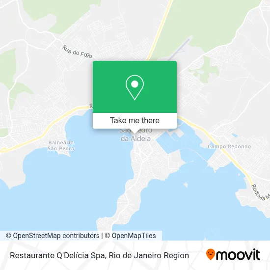 Restaurante Q'Delícia Spa map