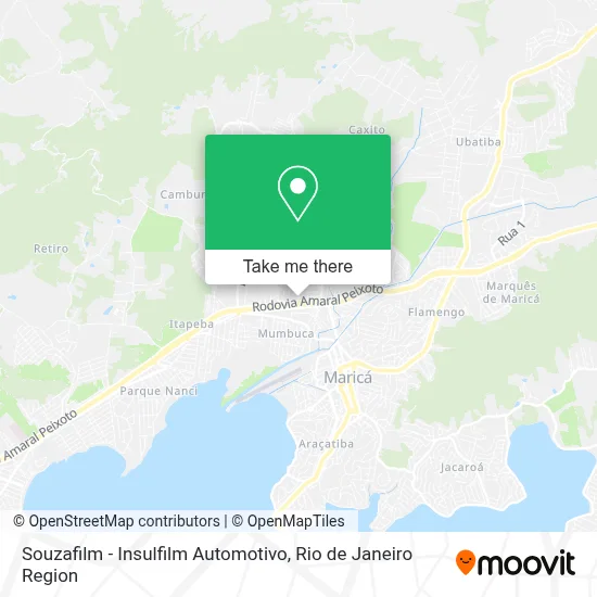 Souzafilm - Insulfilm Automotivo map