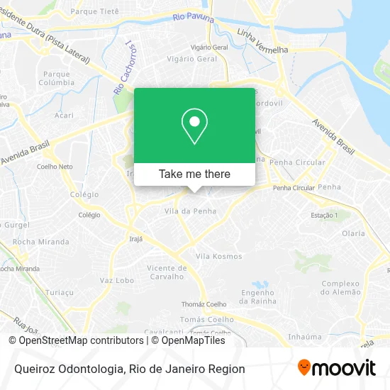 Queiroz Odontologia map