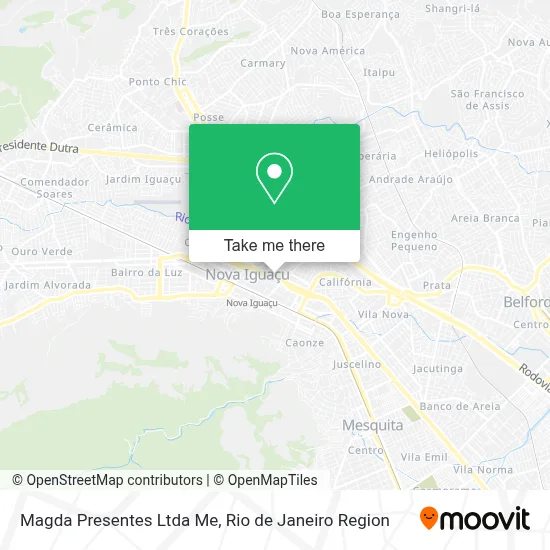 Magda Presentes Ltda Me map