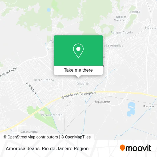 Amorosa Jeans map