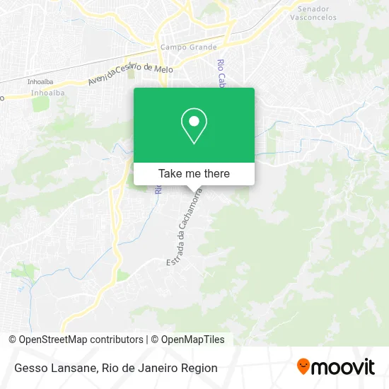 Gesso Lansane map