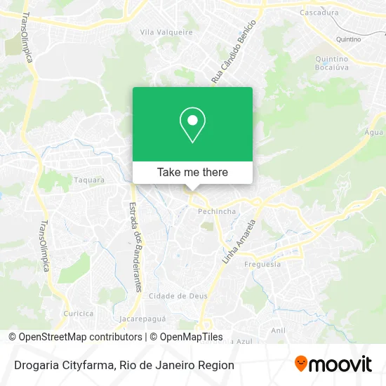 Drogaria Cityfarma map