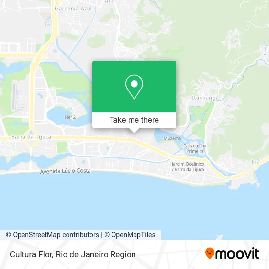 Cultura Flor map
