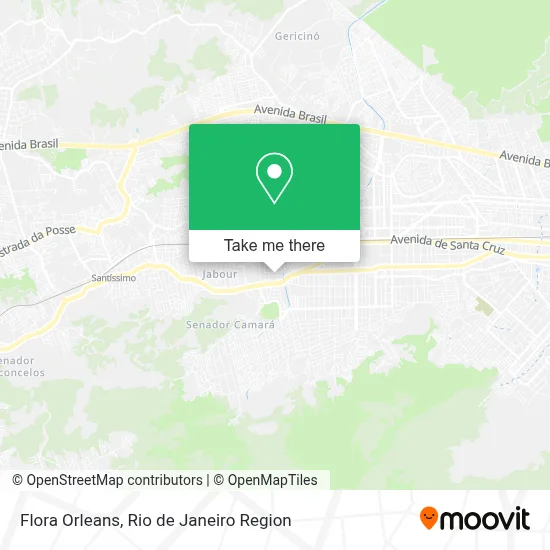 Flora Orleans map