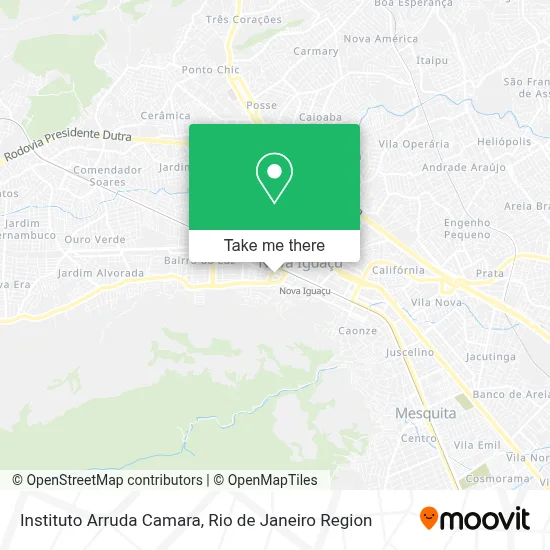 Instituto Arruda Camara map